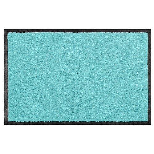 Fussmattte Hellblau