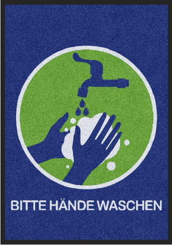 Bitte Hände waschen 