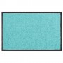 Fussmattte Hellblau